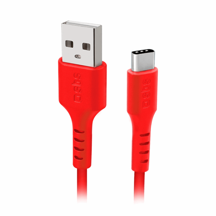 SBS - SBS USB-A - Micro-USB Kabel 1.5m - Röd