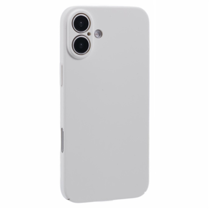 A-One Brand - iPhone 16 Plus Mobilskal Skin-Touch Rubberized PC - Vit