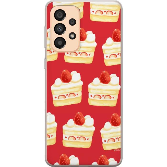 iSecrets - Mobilskal till Samsung Galaxy A33 5G med Tårta