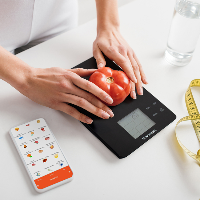 Wozinsky - Wozinsky Smart Köksvåg med Display Bluetooth-app WIK-10 - Svart