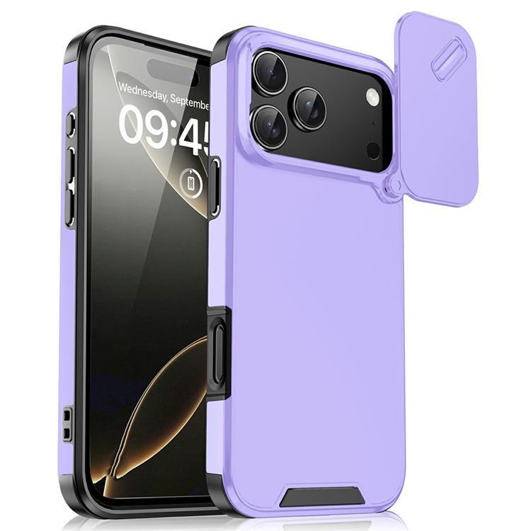 iPhone 17 Pro Max Mobilskal Slide Kamera - Lila | 2353 | AlltMobil