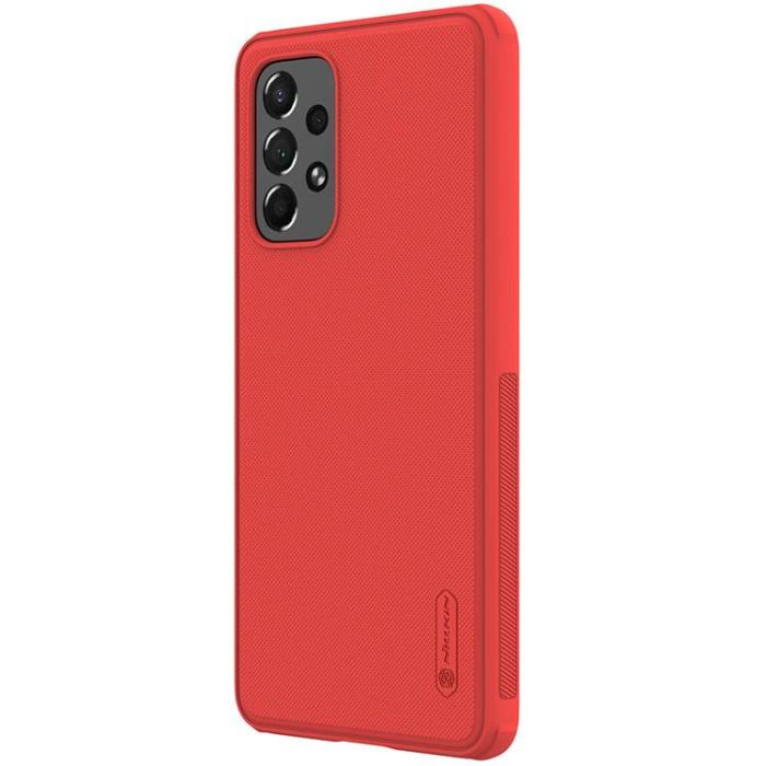 Nillkin - Nillkin Galaxy A73 Skal Super Frosted Sheild Pro - Röd