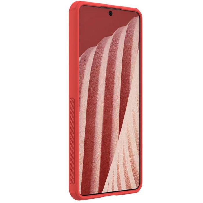 Nillkin - Nillkin Galaxy A73 Skal Super Frosted Sheild Pro - Röd
