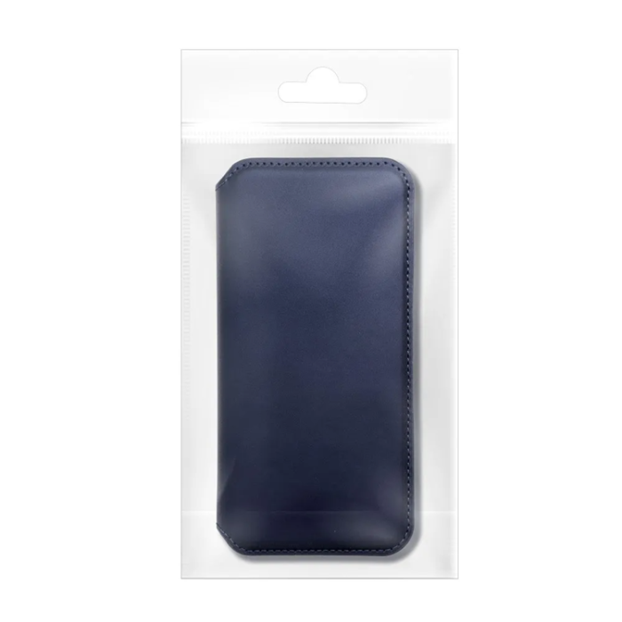 OEM - iPhone 15 Pro Plånboksfodral Dual Pocket - Blå