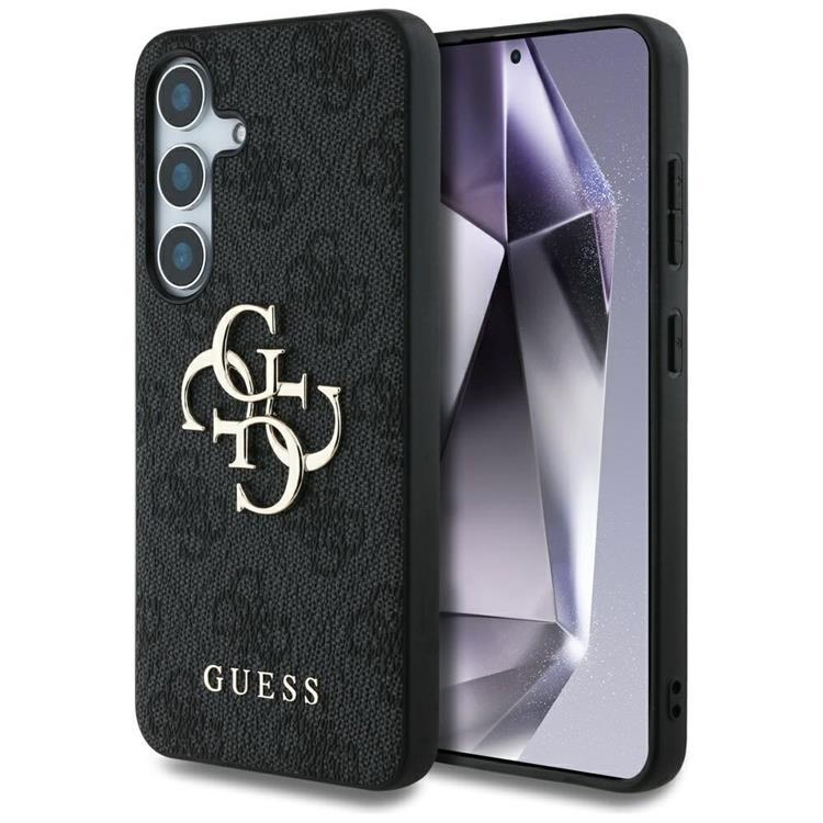 Guess Mobilskal till Galaxy S25 Big 4G Logo Classic - Svart | 2353 | AlltMobil