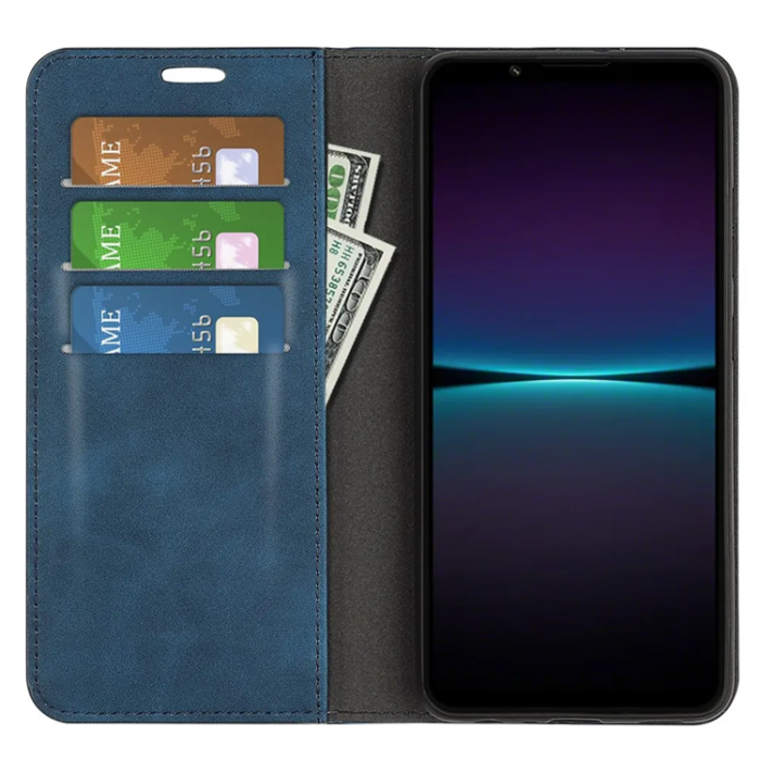Taltech - Sony Xperia 1 VI Plånboksfodral - Blå