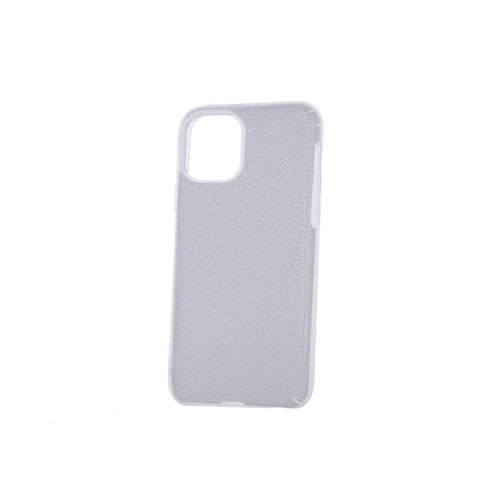 OEM - Glitter iPhone 11 Pro Skal Silver - Skyddande Mobilfodral