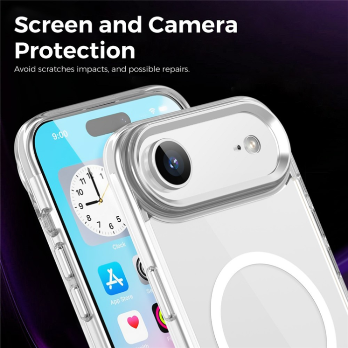 A-One Brand - iPhone Air Mobilskal MagSafe TPU+PC - Transparent