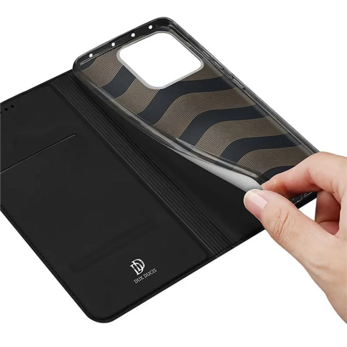 Dux Ducis - Dux Ducis Xiaomi 13 Plånboksfodral Skin Series - Svart