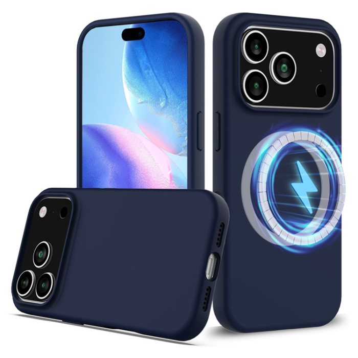 A-One Brand - iPhone 17 Pro Max Mobilskal MagSafe Silikon Anti-Drop
