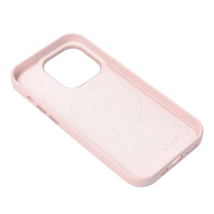 UTGATT1 - iPhone 11 Pro Max Magsafe Skal Läder - Sand Rosa