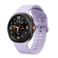 KALEBOL - Kalebol Galaxy Watch 8 (40/44/46mm) Armband Silikon - Lila