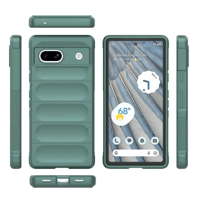 Taltech - Google Pixel 7A Mobilskal Flexibelt - Grön