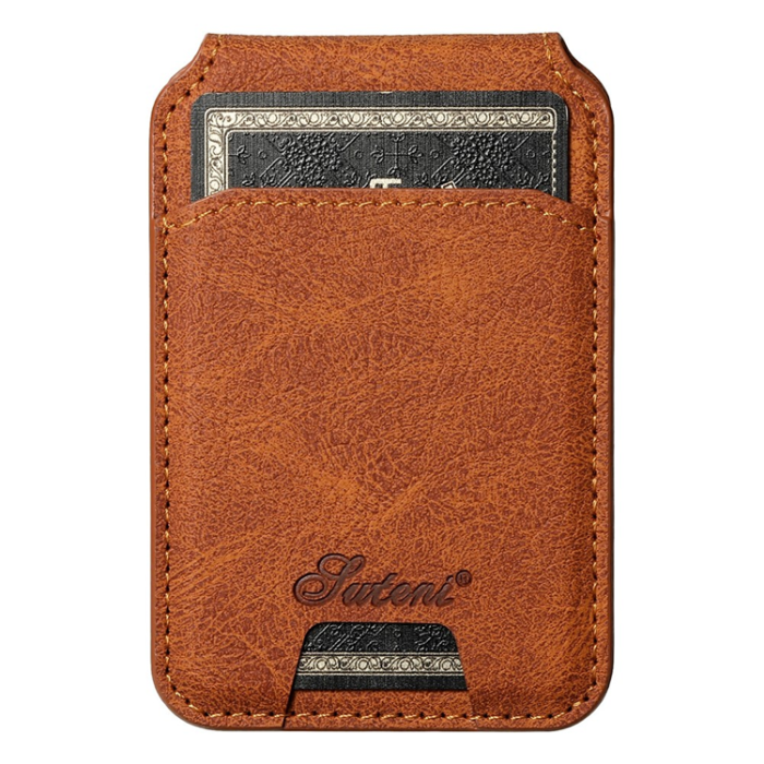 SUTENI - SUTENI iPhone 17 Air Mobilskal MagSafe Kickstand H16 - Khaki