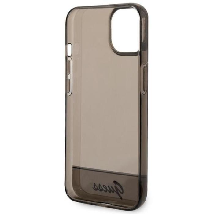 Guess - GUESS iPhone 14 Plus Skal Translucent - Svart