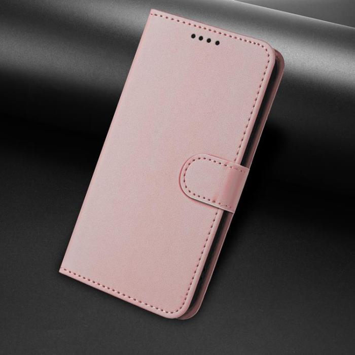A-One Brand - Xiaomi 17 Pro Plånboksfodral Solid Color Anti Drop - Roséguld