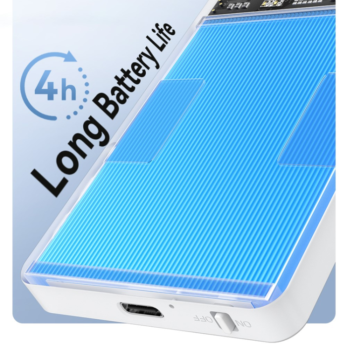 ESSAGER - ESSAGER Magnetisk Selfie-skärm 4.02'' IPS HD Justerbar 3 Ljusstyrkenivåer