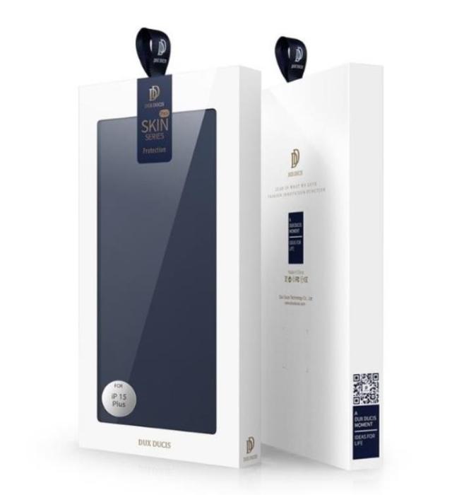 Dux Ducis - Dux Ducis iPhone 15 Plånboksfodral Skin Pro - Blå