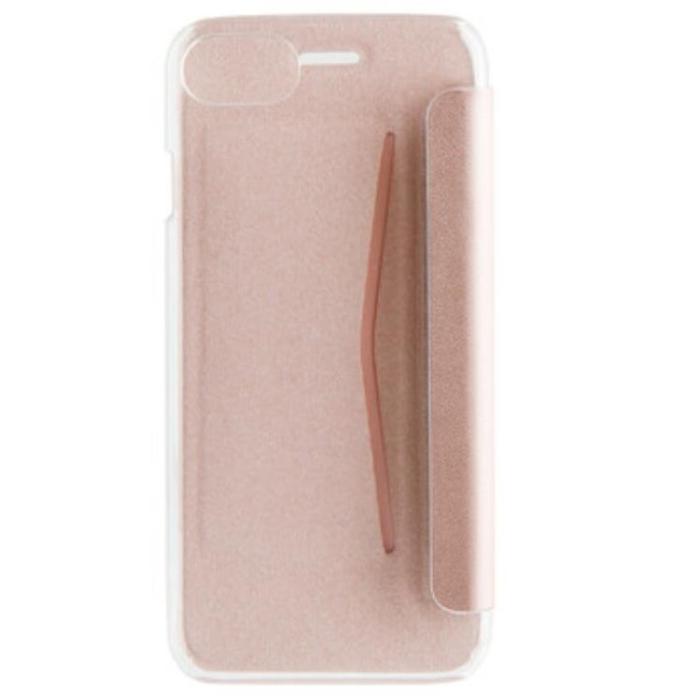 UTGATT5 - Xqisit Flap Adour Fodral iPhone 7/8/9 - Rosa Guld