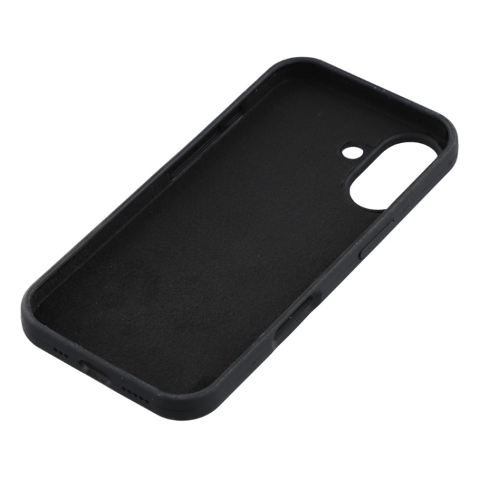 A-One Brand - iPhone 17 Mobilskal Solid Silikon Shockproof - Svart
