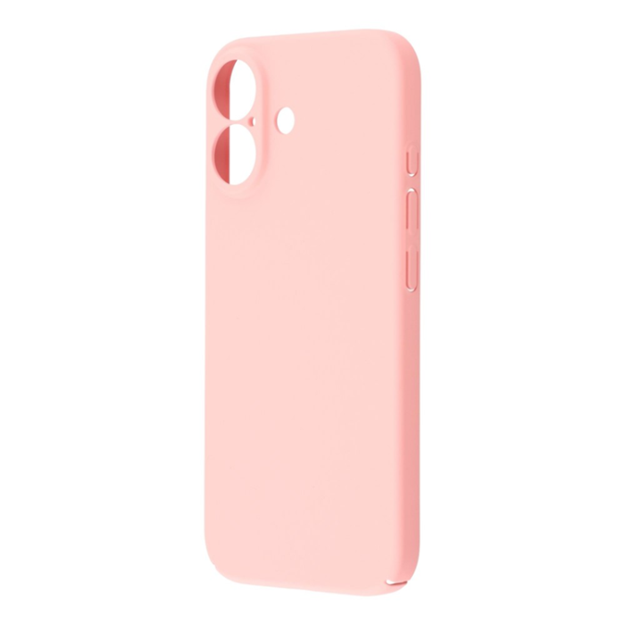 A-One Brand - iPhone 17 Mobilskal Skin-Touch Rubberized Hard PC - Rosa