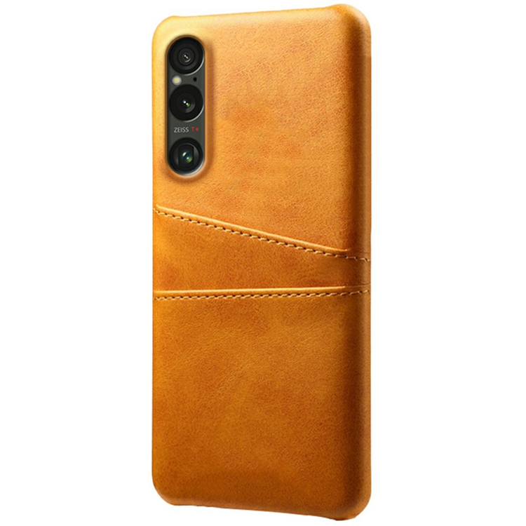 Sony Xperia 1 VII Mobilskal med Dual Kortfack - Orange | 2353 | AlltMobil