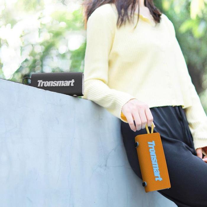 Tronsmart - Tronsmart Trip Trådlös Bluetooth 5.3 Högtalare Vattentät IPX7 10W - Orange