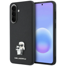 KARL LAGERFELD - Karl Lagerfeld Mobilskal F&ouml;r Galaxy A57 Saffiano w/ Karl&Choupette Metal Logo