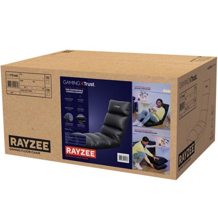 Trust - Trust GXT 718 Rayzee Gamingstol för golvet Svart