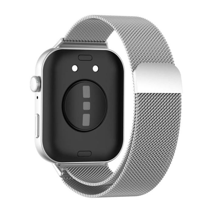 UTGATT - Tech-Protect Huawei Watch Fit 3 Armband Milaneseband - Silver