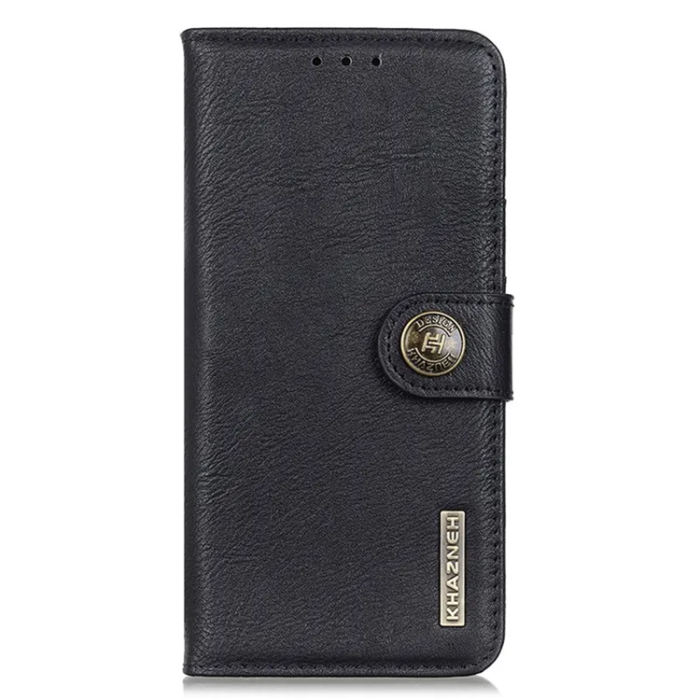 KHAZNEH - KHAZNEH Xiaomi 13 Plånboksfodral Cowhide - Svart