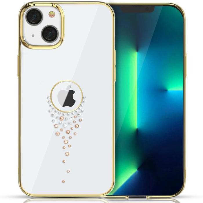UTGATT5 - Kingxbar Teardrop Sky Series Skal iPhone 13 Pro - Guld