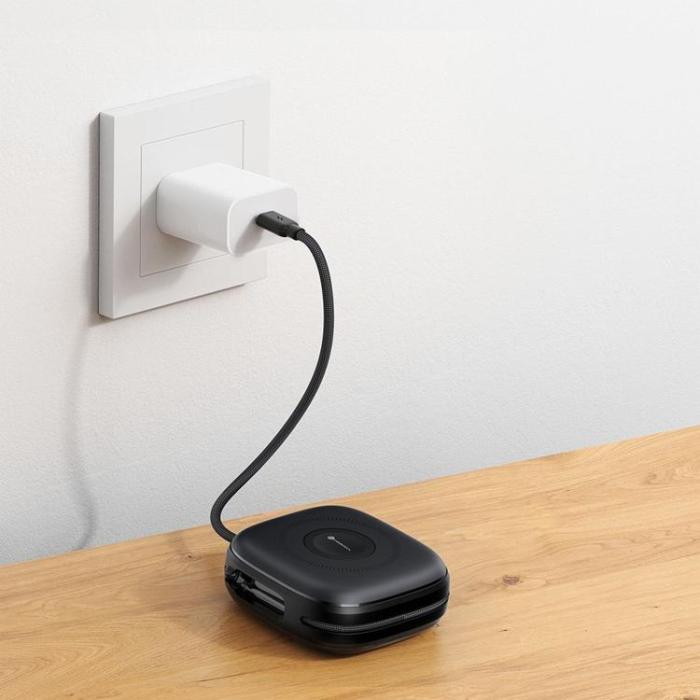 Forcell - Forcell MagSafe Powerbank 10000 mAh 22.5W 3A PD3.1 QC3.0 - Svart