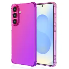 OEM - Mobilskal f&ouml;r Samsung Galaxy S26 Plus Gradient TPU St&ouml;tt&aring;lig - Rosa