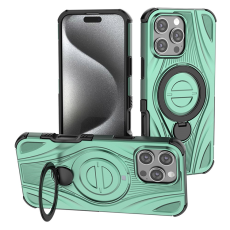 A-One Brand - iPhone 16 Pro Max Mobilskal MagSafe Magnetic Kickstand - Grön