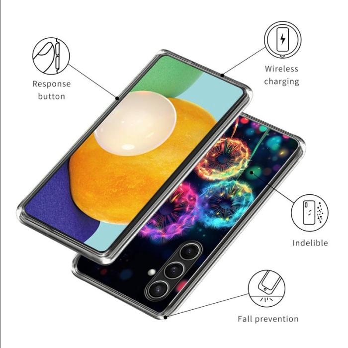 OEM - Mobilskal för Samsung Galaxy S26 Plus Shockproof TPU - Färgglad Maskros