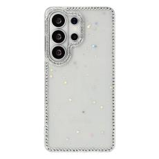 OEM - Mobilskal f&ouml;r Samsung Galaxy S26 Ultra Rhinestone Glitter Plast Glitterstj&auml;rnor