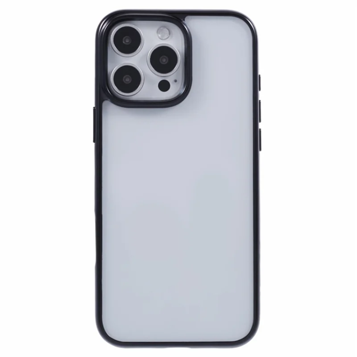 KIGC - KIGC iPhone 16 Pro Max Mobilskal Ice Silk - Svart