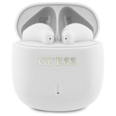 Guess - Guess TWS In-Ear Hörlurar Bluetooth Printed Classic Logo - Vit