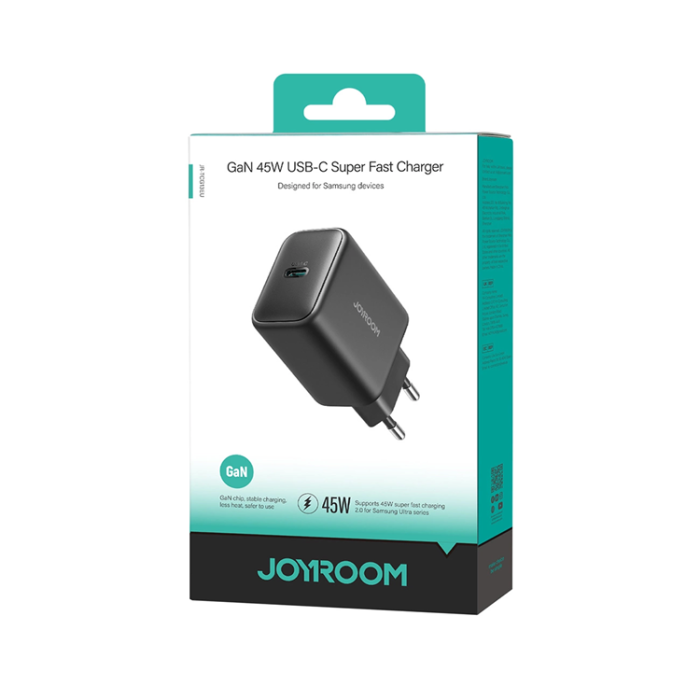 Joyroom - Joyroom Snabbladdare 45W GaN för Samsung - Svart