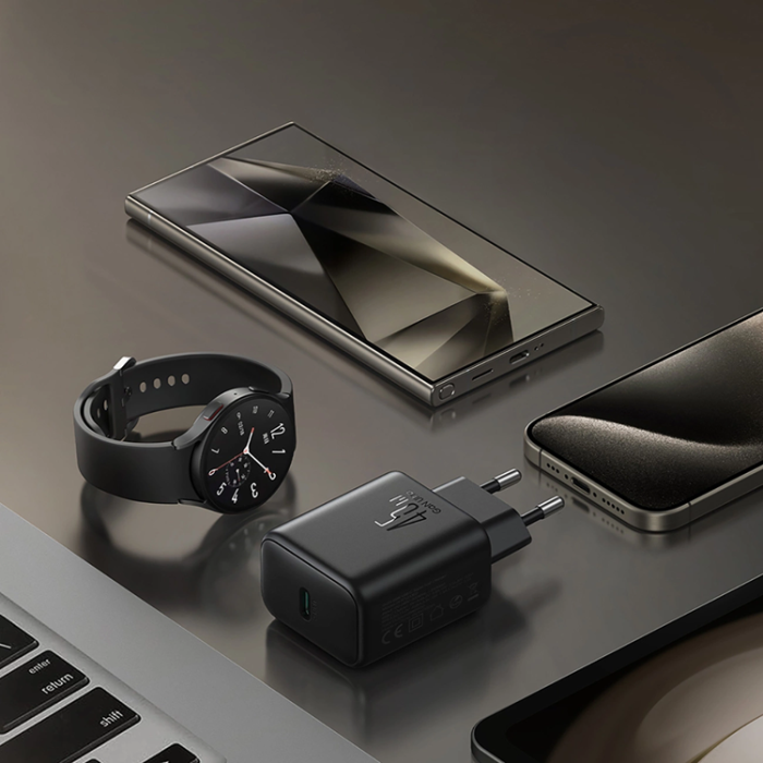 Joyroom - Joyroom Snabbladdare 45W GaN för Samsung - Svart