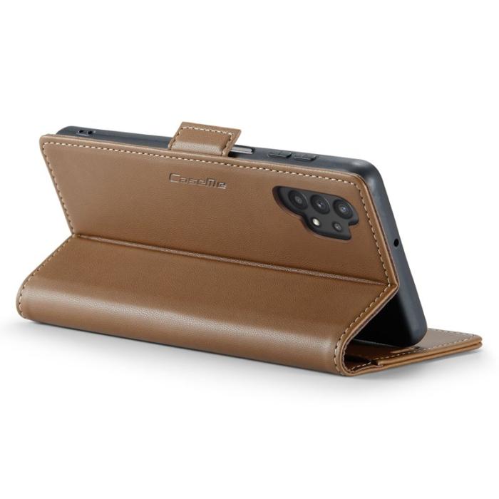 Caseme - CASEME Plånboksfodral Konstläder för Samsung Galaxy A32/M32 5G - Brun
