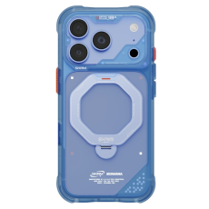 Skinarma - Skinarma Mobilskal F&ouml;r iPhone 18 Pro/17 Pro Magsafe Saturn - Bl&aring;