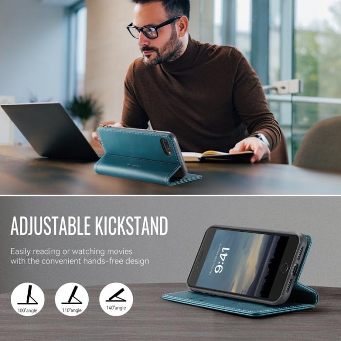 Caseme - CASEME 033 Mobilskal för iPhone 7 Plus/8 Plus/6 Plus Grön