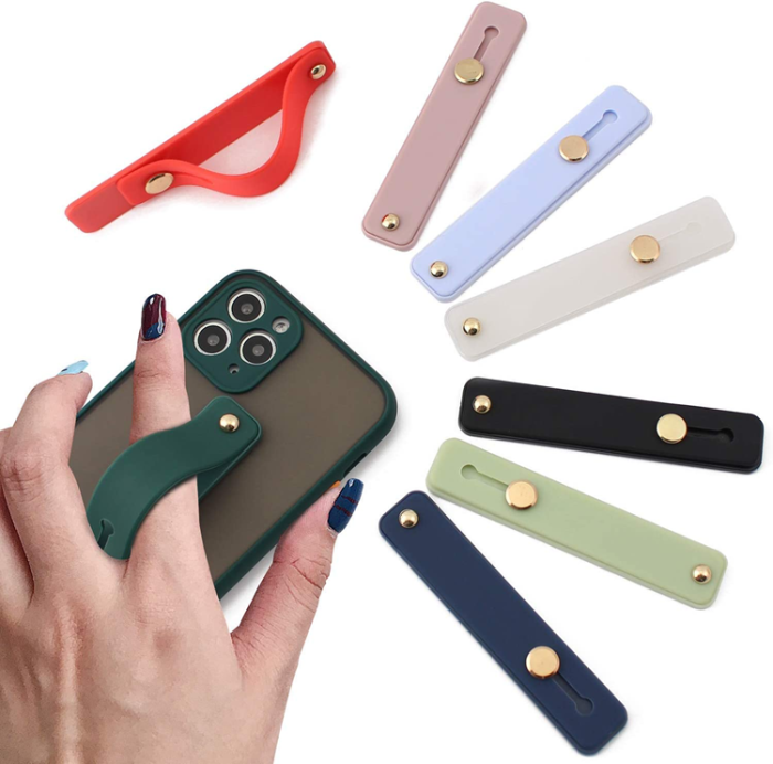 Boom of Sweden - BOOM Silikon Finger Mobilgrip Strap - Blå