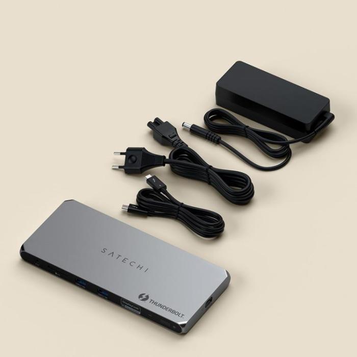 Satechi - Satechi Thunderbolt 4 dockningsstation för flera skärmar