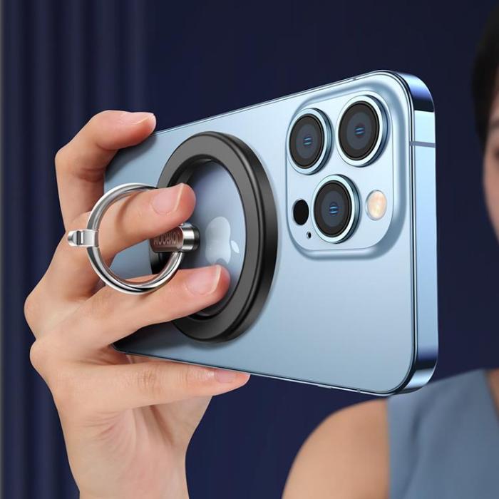 Joyroom - Joyroom kit multifunktionell magnetisk Bilhållare ringtelefonstöd - Svart