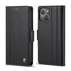 LC.imeeke - LC.IMEEKE Mobilskal till iPhone 13 Shockproof KonstL&auml;der - Svart