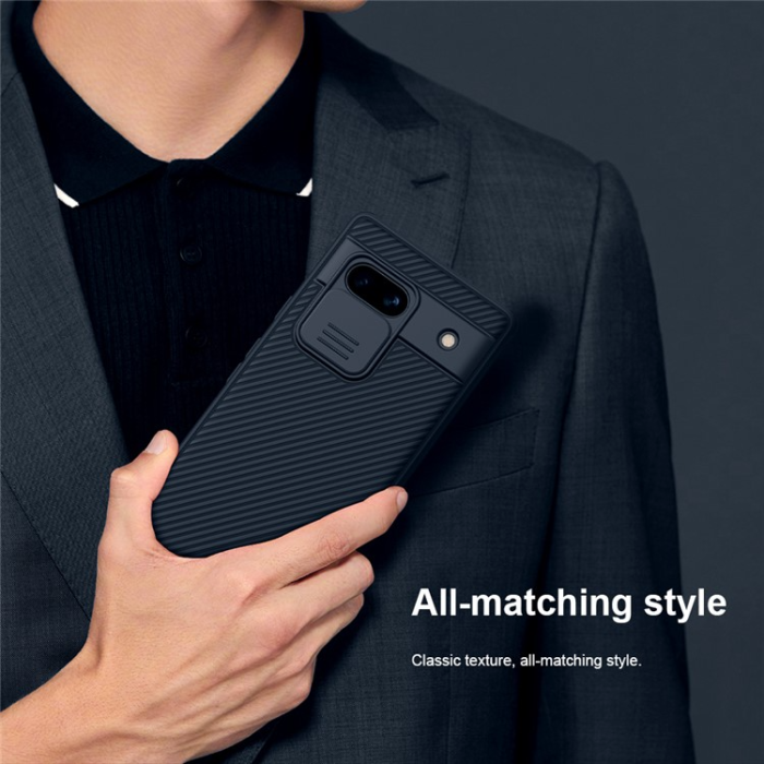 Nillkin - Nillkin Google Pixel 7A Mobilskal CamShield Pro - Svart