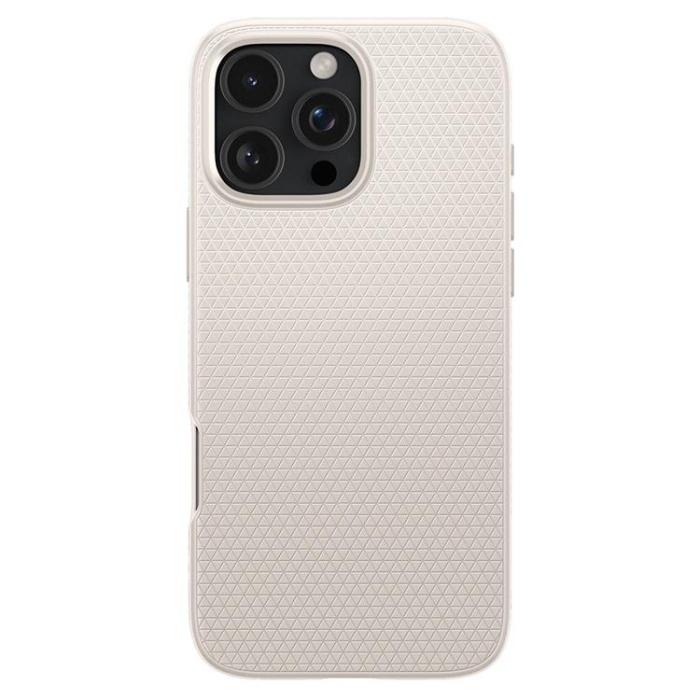 UTGATT - Spigen iPhone 16 Pro Mobilskal Liquid Air - Titanium
